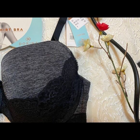 Dorina T Shirt Push Up Solid  cute  Bra-38DD, 34DD - Picture 5 of 13